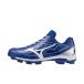 Mizuno подушка Revo dia 11GP252827 бейсбол шиповки обувь 3E : голубой × серебряный MIZUNO