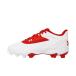  Under Armor UA Lead o флора балка mold Junior 3.0 3027455 Kids ребенок бейсбол шиповки обувь D : белый × красный UNDER ARMOUR