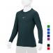  Mizuno Junior Kids * ребенок бейсбол длинный рукав нижняя рубашка Junior * low шея * длинный рукав 12JAAP50 MIZUNO