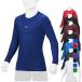  Mizuno Junior Kids * ребенок бейсбол low шея длинный рукав нижняя рубашка 12JAAP50 MIZUNO