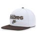  Nike мужской бейсбол солнечный tiego*pa платье MLB COOPERSTOWN STRUCTURED SQUARE BILL CAP NB09-0-B1T : белый × Brown NIKE