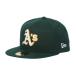  New Era мужской бейсбол колпак 59FIFTY MLB on поле okura ndo*a потертость шик slow do13554984 : зеленый NEW ERA