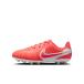  Nike Junior tiempo Legend 10 красный temi-HG DV4349-800 Junior Kids * ребенок футбол шиповки обувь : orange × белый NIKE