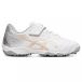 アシックス JUNIOLE 6 TF ジュニオーレ 6 TF 1104A045 ジュニア キッズ・子供 サッカー トレーニングシューズ 2E : ホワイト×ゴールド asics