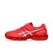  Asics JUNIOLE 7 TFjuni ole 7 брезент 1104A056 Junior Kids * ребенок футбол тренировочная обувь : красный × голубой серый asics