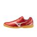  Mizuno MONARCIDA NEO SALA CLUB INmona Lucida Neo Sara Club Индия aQ1GA252860 футзал обувь 3E : красный × белый MIZUNO