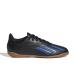  Adidas Deportivo II IN J deporte .-vo2 Индия a2 HP2518 Junior Kids * ребенок футзал обувь : черный × голубой adidas