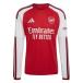 Adidas мужской футбол / футзал лицензия рубашка arsenal FC 26/27 Home длинный рукав джерси KB9950 копия форма : красный adidas