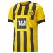  Puma мужской 22/23 футбол / футзал лицензия рубашка BVB Home SS копия рубашка 765883 : желтый PUMA