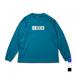 akta- мужской дамский баскетбол футболка с длинным рукавом FADE BOX LOGO L/S SPORTS TEE 225-020005 AKTR
