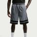  Nike мужской дамский баскетбол шорты Dri-FIT 26cm игра Classic баскетбол шорты 10 дюймовый IO9185-066 : серый NIKE