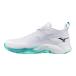  Mizuno WAVE TRANSISTAue-b транзистор W1GA240021 мужской дамский баскетбол обувь bashu2.5E : белый × sax голубой MIZUNO