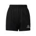  Move спорт дамский волейбол шорты bare- брюки аккуратный Silhouette длина ног 8.5cm SV6SHP01L : черный × белый MoveSport