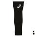  Asics volleyball arm cover arm sleeve 1 sheets 3053A072 : black × white asics