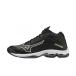  Mizuno ue-b подсветка Z7 MID V1GA225001 мужской женский волейбол обувь 2E : черный × белый MIZUNO