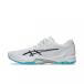 Asics V-SWIFT FF 4 V- Swift FF 4 1053A066 мужской дамский волейбол обувь 2E : белый × бирюзовый голубой asics