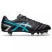  Asics DS LIGHT GAIN ST WIDEti-e slide gain ST 1101A041 men's rugby spike shoes 3E : black × blue asics
