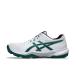  Asics GEL-PEAKE 3 гель pi-k3 1113A057 мужской дамский гандбол обувь : белый × зеленый asics