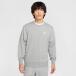  Nike мужской тренировочный футболка Club FT L/S Crew FN3889 спорт одежда NIKE