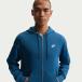  Nike мужской тренировочный полный Zip Club FT L/S полный Zip f-tiFN3885 476 спорт одежда : голубой NIKE