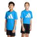 Adidas Junior Kids ребенок короткий рукав функция футболка to дождь Esse n автомобиль ruz большой Logo короткий рукав футболка CQ065 KB6809 KB6806 KB6805 спорт одежда adidas