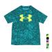  Under Armor Junior Kids ребенок короткий рукав функция футболка UA Tec большой Logo принт Short рукав футболка 1363278 спорт одежда UNDER ARMOUR