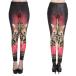  женский животное леопардовый рисунок леггинсы леггинсы брюки 