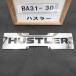  эпоха Heisei 28 год Hustler MR41S оригинальный эмблема 1 пункт HUSTLER б/у быстрое решение 