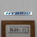  эпоха Heisei 25 год Freed hybrid HV GP3 предыдущий период оригинальный эмблема 1 пункт HYBRID б/у быстрое решение 