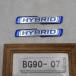  эпоха Heisei 28 год Solio Bandit hybrid HV MA36S предыдущий период оригинальный эмблема 2 позиций комплект HYBRID б/у быстрое решение 