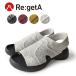 PT10 times campaign in session!ligetaRe:getA R-0161 knitted sandals lady's ..... sporty 