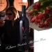 バラの花束と X-JAPAN YOSHIKIのコラボワイン！ワイ・バイ・ヨシキ カベルネ・ソーヴィニヨン オークヴィル ナパ・ヴァレー2017赤