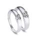 MIKAMU 愛の証 ペアリング ジュエリーレディースリング ハート メンズリング シルバー925 純銀製 キラキラ 結婚指輪 婚約指輪 ２格安セール 着物　振袖　格安レンタル