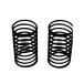 TOP LINE дрифт springs black edition ( общая длина 30mm/ диаметр провода 1.3mm 9.75 шт / персик ) medium soft DS-30MS