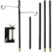 фонарь подставка фонарь paul (pole) свет подставка держатель алюминиевый compact легкий вешалка 2 шт тип зажим тип удар . включено . тип обе для складной наружный 