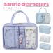 [ максимальный 15%OFF купон 3/11 до ] Sanrio герой z дорожная сумка комплект путешествие уплотнение бардачок косметичка sifre7122 черный mi Cinnamoroll 