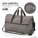 LISA LARSON Lisa la-son большой сумка "Boston bag" сумка на плечо складной Carry on - pitasH0004 еж 