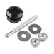 21mm ���j�o�[�T�� �v�b�V���{�^�� �t�[�h���b�`�L�b�g �A�N�Z�T���[ �X�y�A�p�[�c �A���`�V�F�C�N �u���b�N