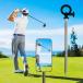  Golf одна ножка собственный .- удилище держатель подставка поворотный высота настройка возможность телефон держатель смартфон крепление тренировка swing спортивный 