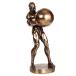  корпус builder. скульптура bronze способ мускул мужчина. украшение металлик style лампочка body . иметь мужчина изображение настольный размер настольный орнамент под старину произведение искусства офисный 