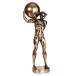  корпус builder. скульптура bronze способ мускул мужчина. украшение металлик style лампочка body . иметь мужчина изображение настольный размер настольный орнамент под старину произведение искусства офисный 