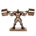  корпус Bill фигурка bronze способ вес lifting скульптура настольный штанга имеется фигурка под старину настольный украшение крепкий орнамент .tore love . дом для 