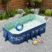  не надувной плавание бассейн прямоугольный. многоцелевой практика ..pado кольцо бассейн собака. обратная сторона двор. ребенок поэтому. 