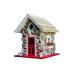  bird house подвешивание ниже водонепроницаемый птица. гнездо место хранения украшение двор украшение рисовое поле . способ полимер производства камень style наружный установка легко устанавливается атмосферостойкий долговечный украшение подарок предназначенный балкон . применение 