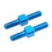 2 деталь / шт 3x18mm Turn пряжка вал aluminium сплав выше комплектация повторение детали . применение 54247 W202 RC CAR VEHICLES