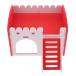  симпатичный дизайн Mini мелкие животные дворец house хомяк Live Play house красный 