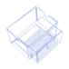 аквариум для фильтр do lower карниз tray легкий простота установки do lower фильтр прозрачный 