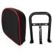  поддержка спины, "спинка" установка держатель имеется ударная абсорбция легкий простота установки металлический рама PU кожа черный красный аксессуары 