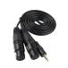 3.5mm( Mini )1/8 дюймовый стерео мужской XLR женский адаптор кабель 