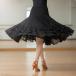  Dance юбка 360 раз Hem три слой la полный высота эластичный талия сетка ткань мягкий Fit чувство .... движение гибкий элегантный женщина предназначенный бальные танцы . применение 